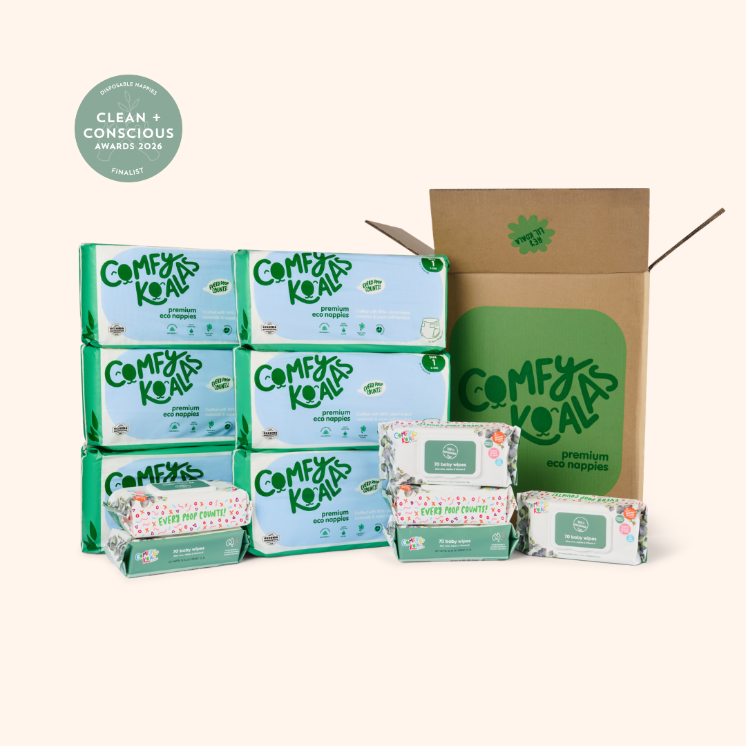 Eco Nappies & Baby Wipes Subscription - Monthly