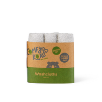 Eco Baby Washcloths, 3 Pack