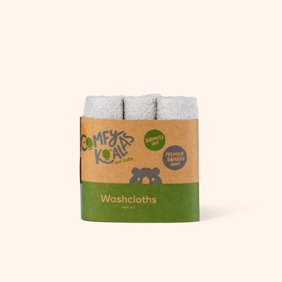 Eco Baby Washcloths, 3 Pack